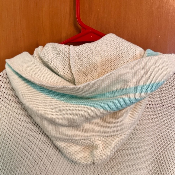 Evy’s Tree Rory Striped Hoodie Duster Cardigan L NWOT - Picture 9 of 10